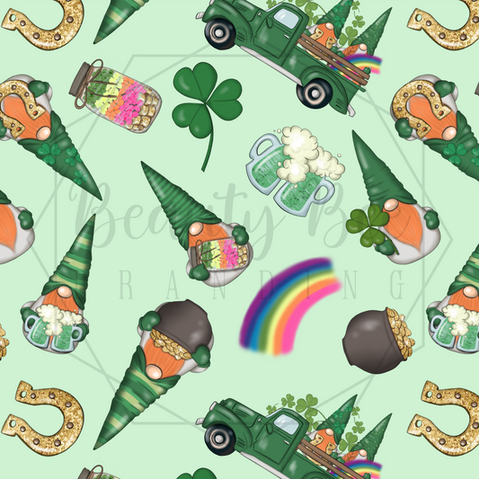 Lucky Gnomes SEAMLESS PATTERN