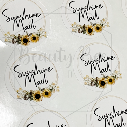 Sunshine Mail Sticker Sheet