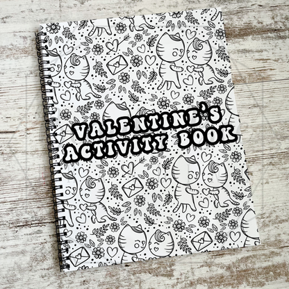 Valentine's Day Activity Coloring Book